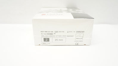 DePuy 1581-21-125 Sigma Cross Linked Stabilized Insert 25mm, Size 2 (x)